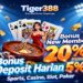 Tiger388 Slot BCA Online Situs Resmi Banyak Bonus