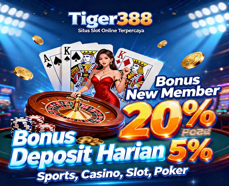 Tiger388 Slot BCA Online Situs Resmi Banyak Bonus
