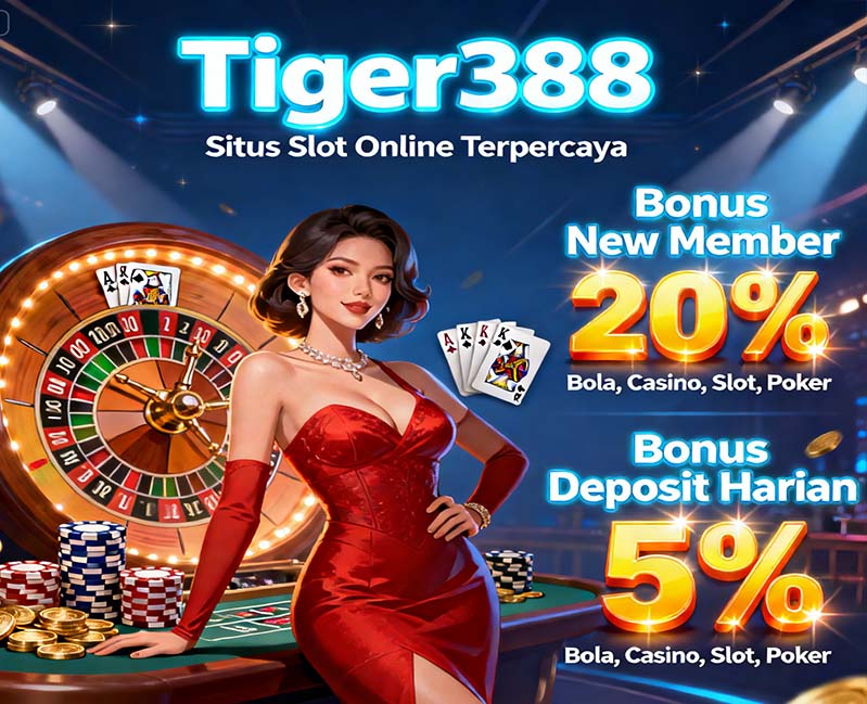 Tiger388 Slot BSI Online Terbaik Untuk Menang Besar